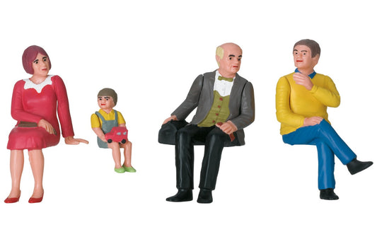 LGB Set of Nostalgic Figures in seated poses. 53011