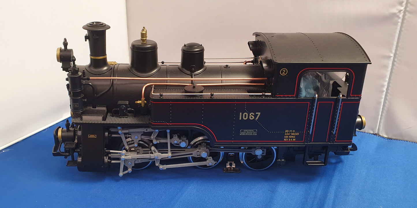 LGB Ballenberg steam cog locomotive.  20275