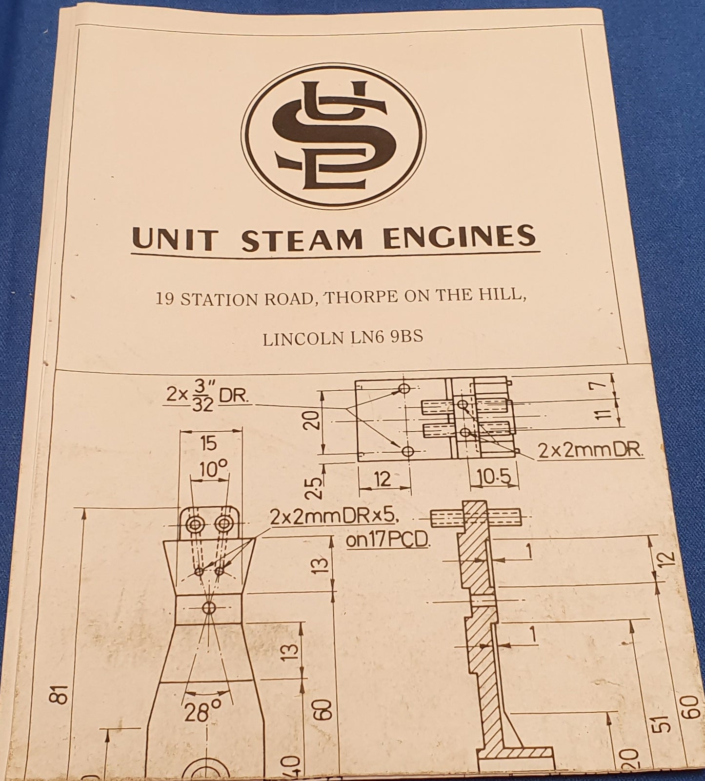 Steam Engine - USE Kit No3 Parted machined.