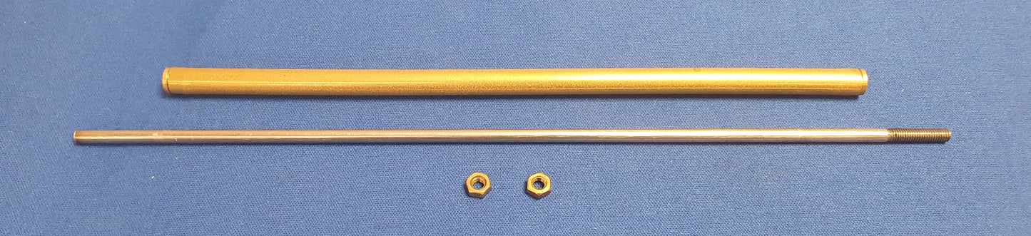 Brass Prop shaft 10" long