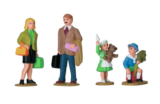 LGB Set of Figures for a Family (2 Adults & 2 Children) 53004