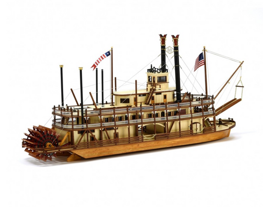 Artesania Latina King of the Mississippi Paddle Steamer 1:80 Wood Model Kit