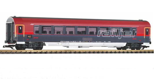PIKO G Scale Personenwagen Railjet First Class Coach OBB Ep.VI - 37666