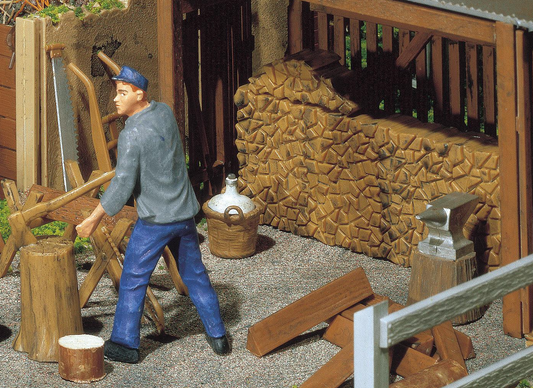 POLA Pile of wood, tools - 333213