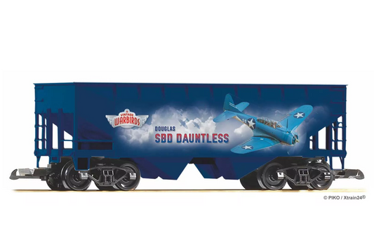 PIKO G Scale Warbird Hopper wagon "SBD Dauntless" - 38925