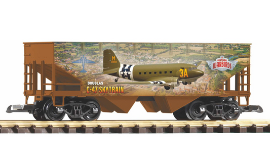 PIKO G Scale Warbird Hopper wagon "C-47" - 38940