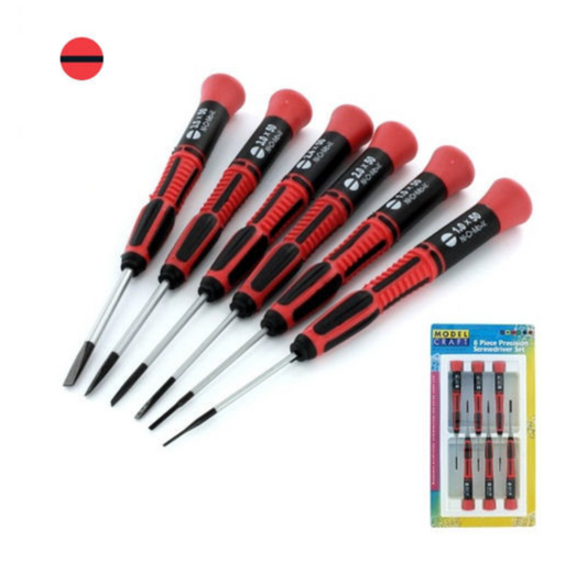 ModelCraft Tools 6-Piece Slotted Screwdriver Set - PSD1600.png