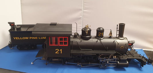 Bachmann - Yellow pine lumber co steam locomotive.  81294