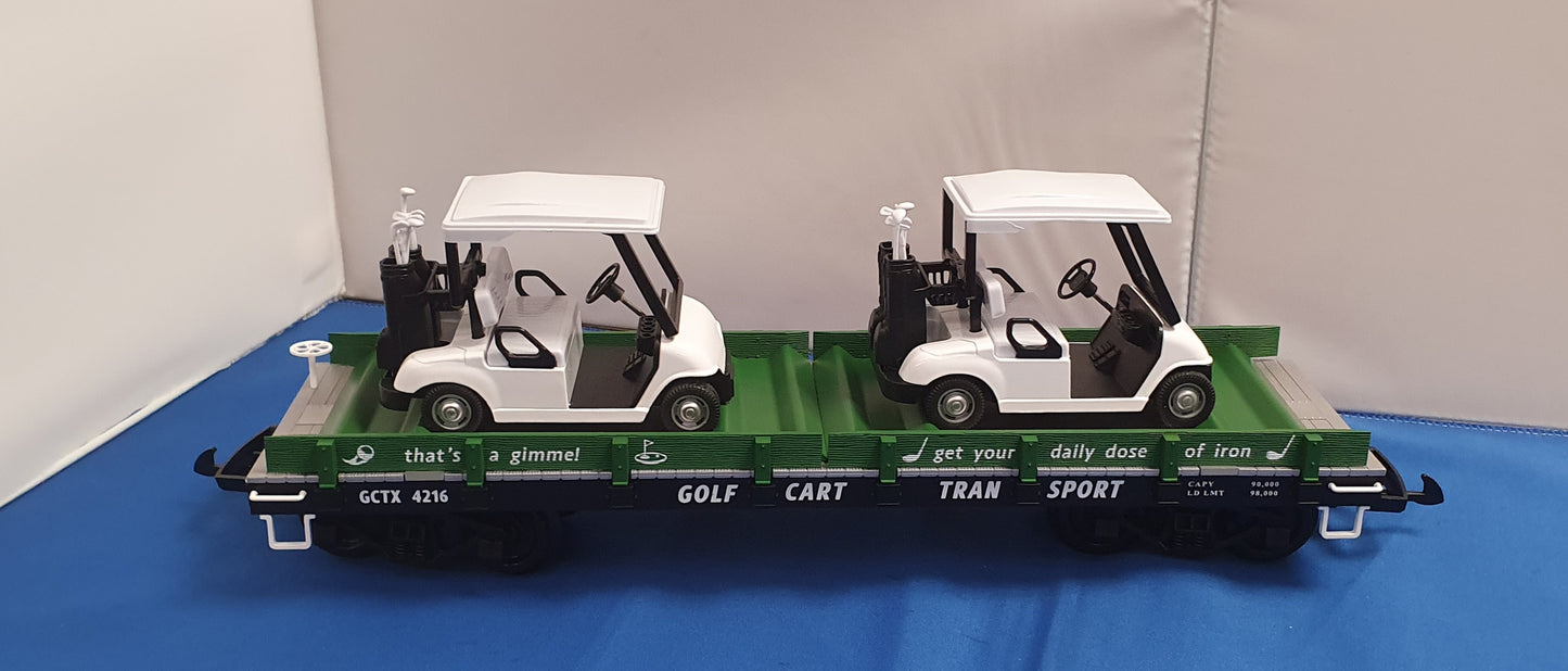 PIKO G Scale Golf car transport. 38789