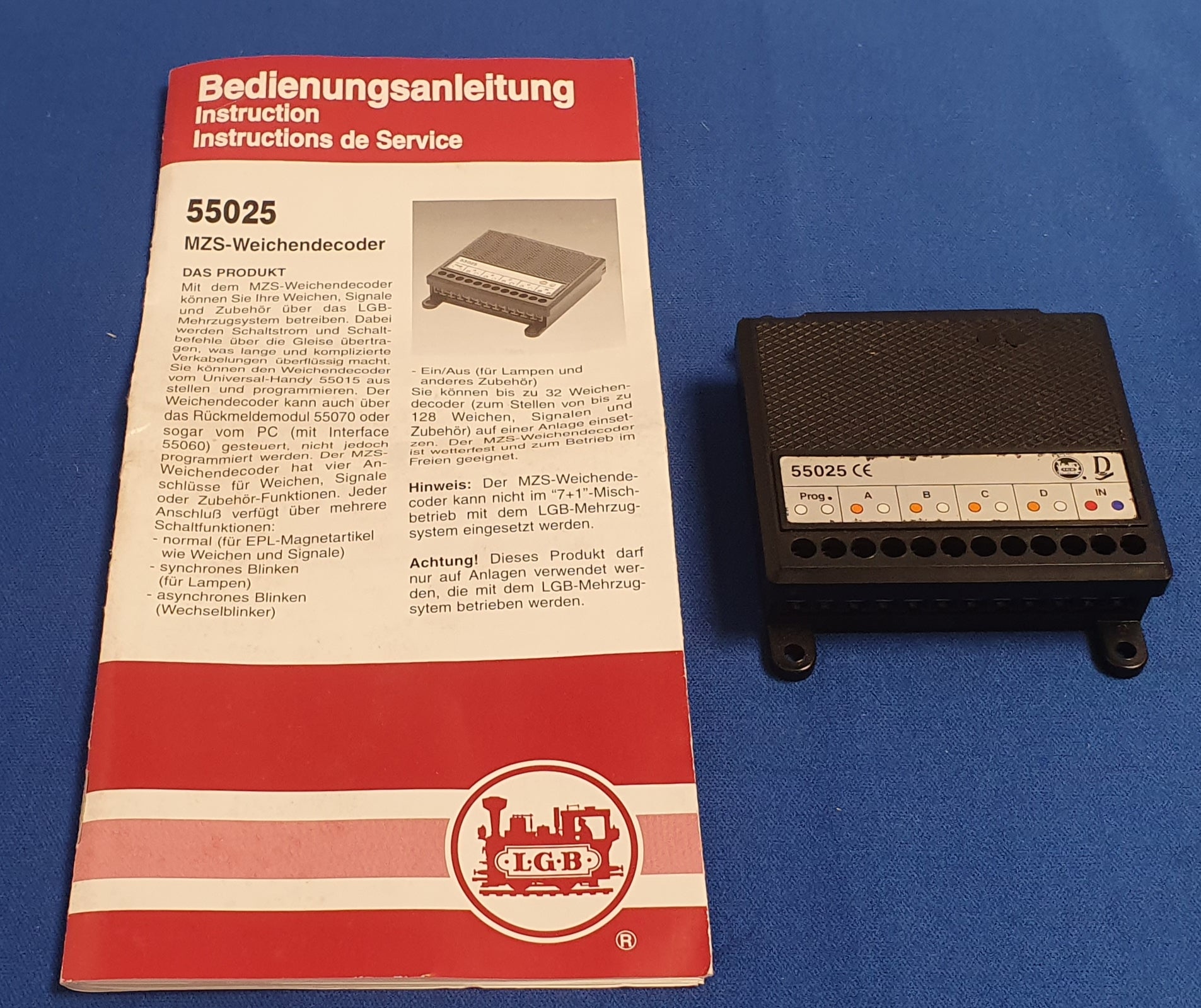 LGB G Scale MTS Swich decoder L55025 – Tony Green Steam Models