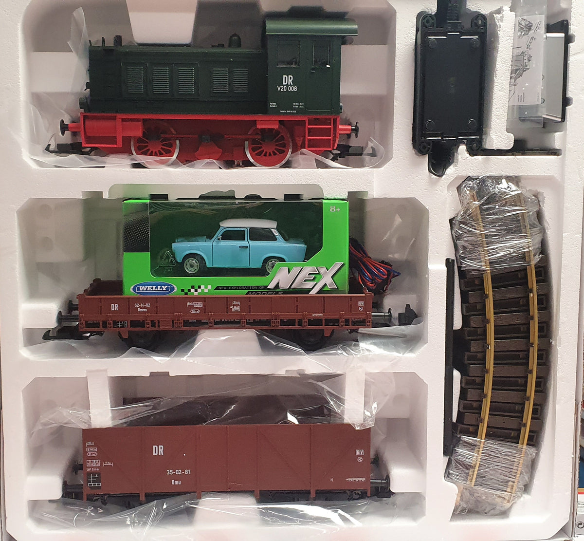 PIKO Freight train starter set. 37121 – Tony Green Steam Models