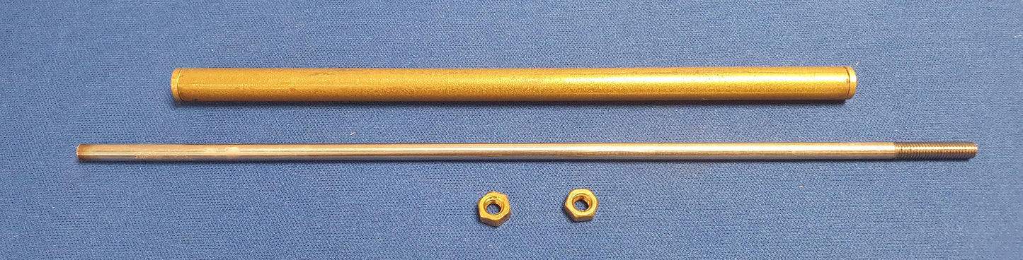 Brass Prop shaft 8" long