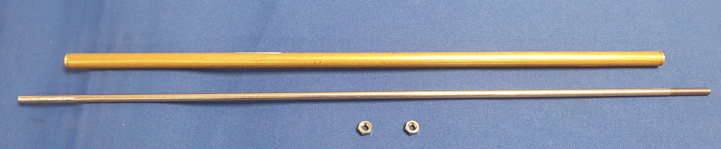 Brass Prop shaft 14" long