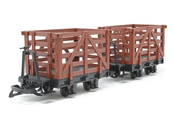 LGB Multi-Purpose Freight Wagons - set of 2 - 40180