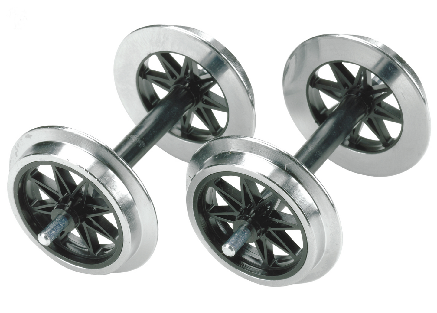 LGB G Scale Metal Double-Spoked Wheel Sets, 2 Pieces - 67320