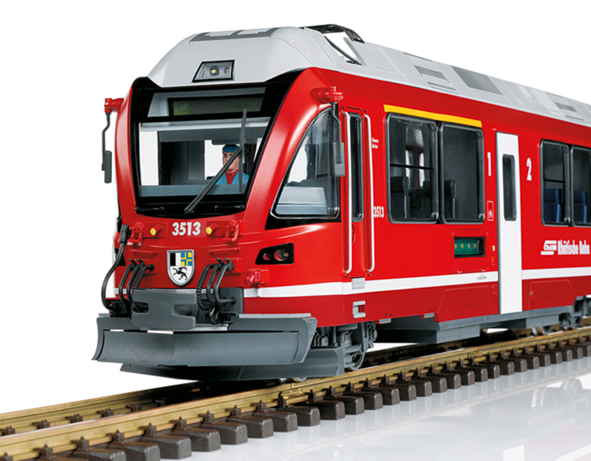 LGB RhB Class ABe 8/12 "Allegra" Powered Rail Car Train Set - 22225