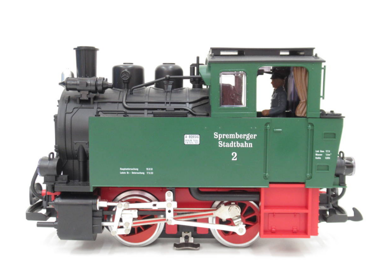 LGB Spremberger B Tank Steam Locomotive (Second Hand) G Scale - L21761