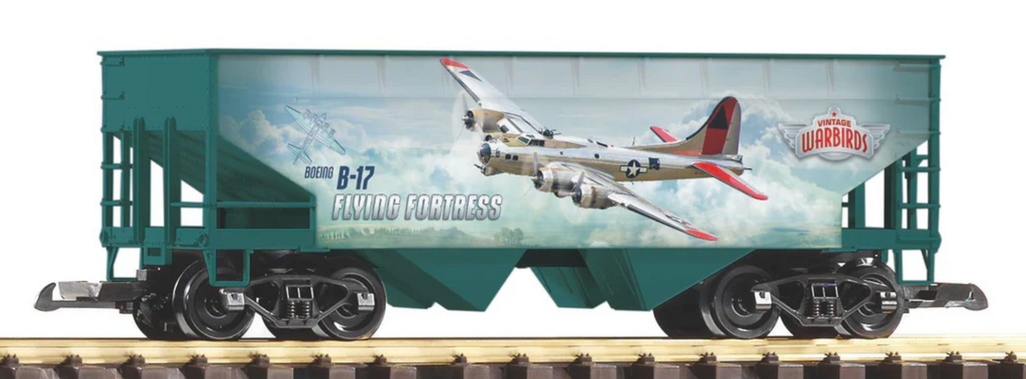 PIKO G Scale Warbird Hopper wagon "B-17" - L38939