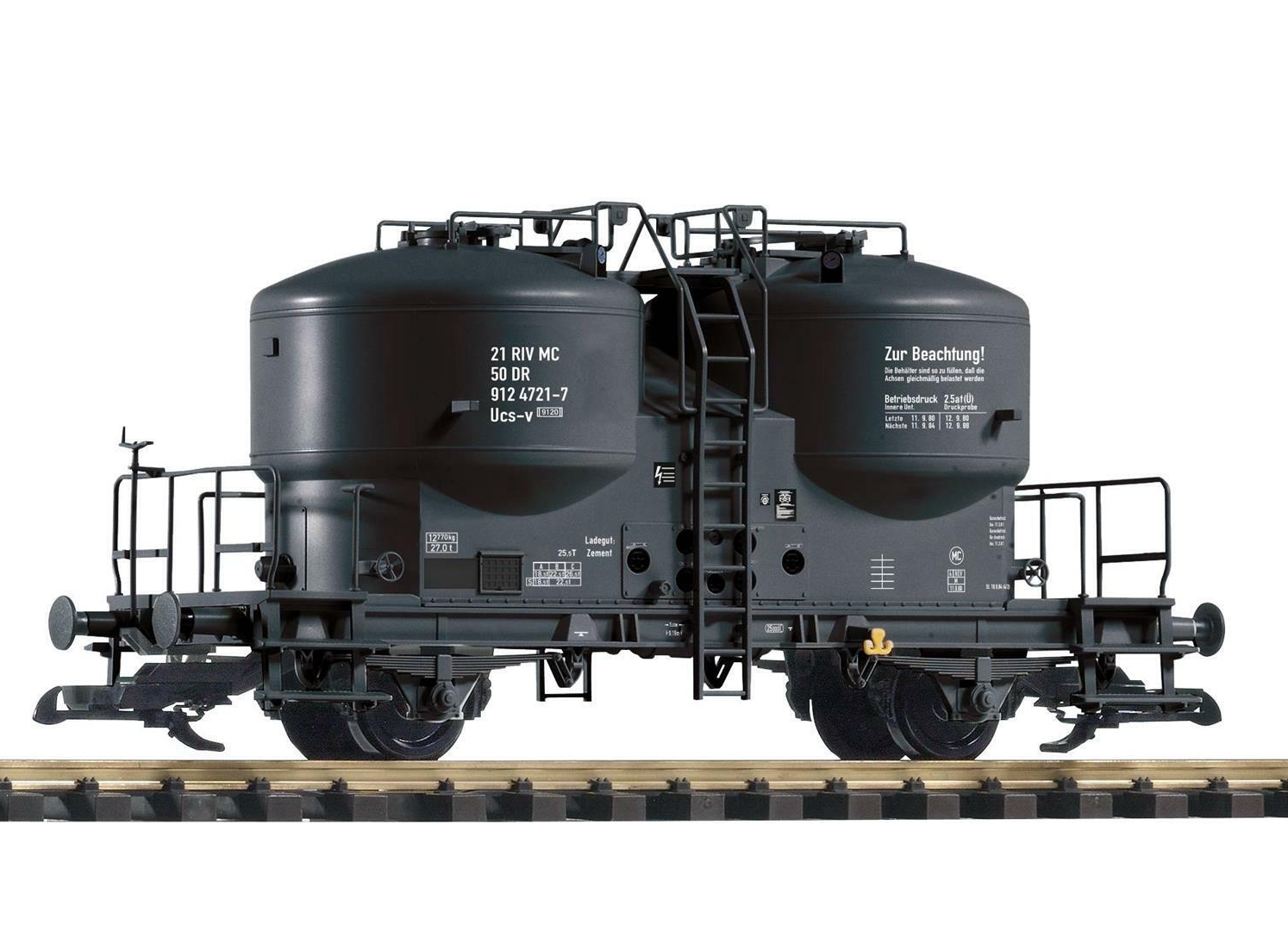 PIKO G Scale DR Cement Silo Wagon IV - 37796 – Tony Green Steam Models