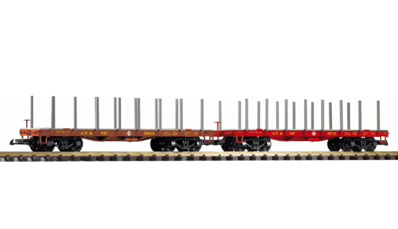 PIKO G Scale Stake Wagons- L38773