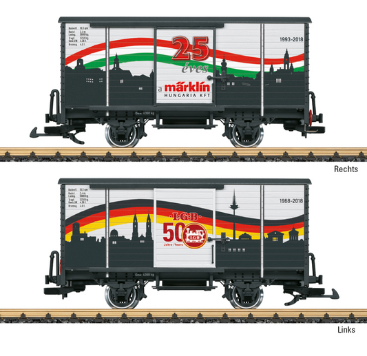 LGB Special Wagons for "Märklin & LGB Anniversary" G Scale - 43264