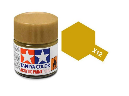 Tamiya X12 - 10ml Gold Leaf