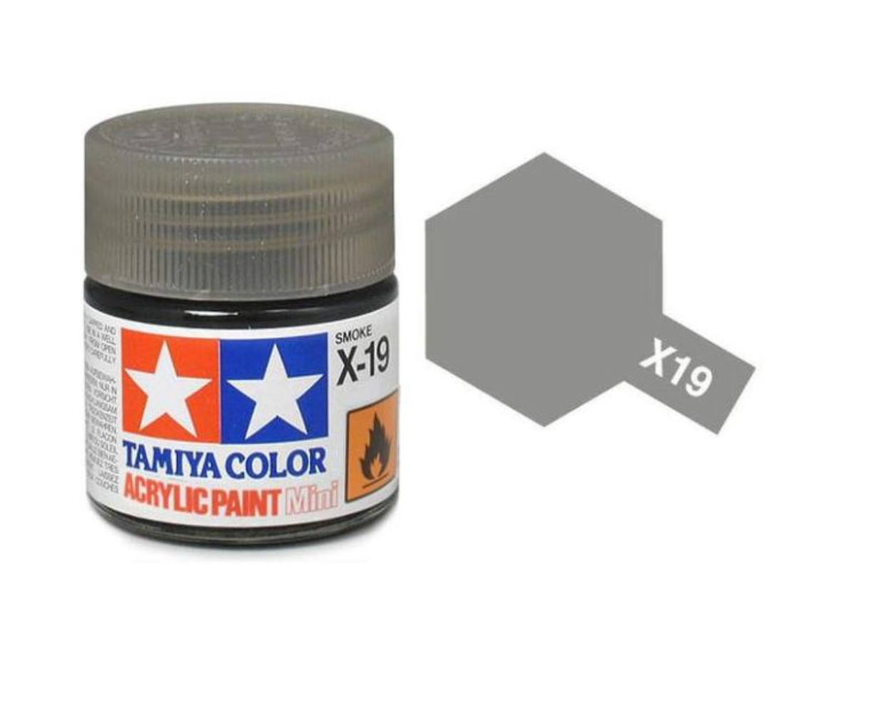 Tamiya X19 - 10ml Smoke