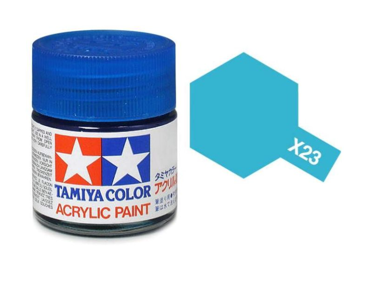 Tamiya X23 - 10ml Clear Blue