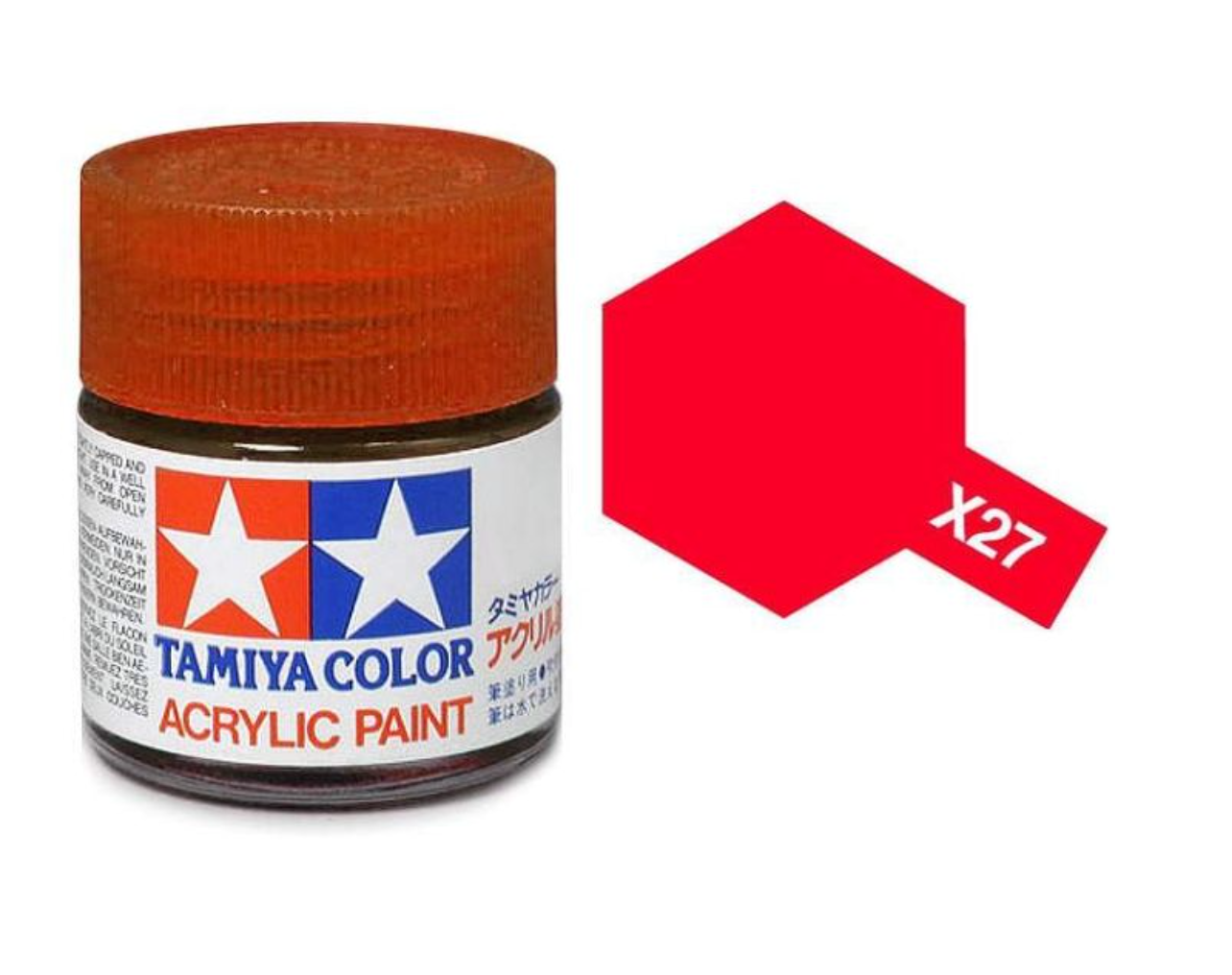 Tamiya X27 - 10ml Clear Red