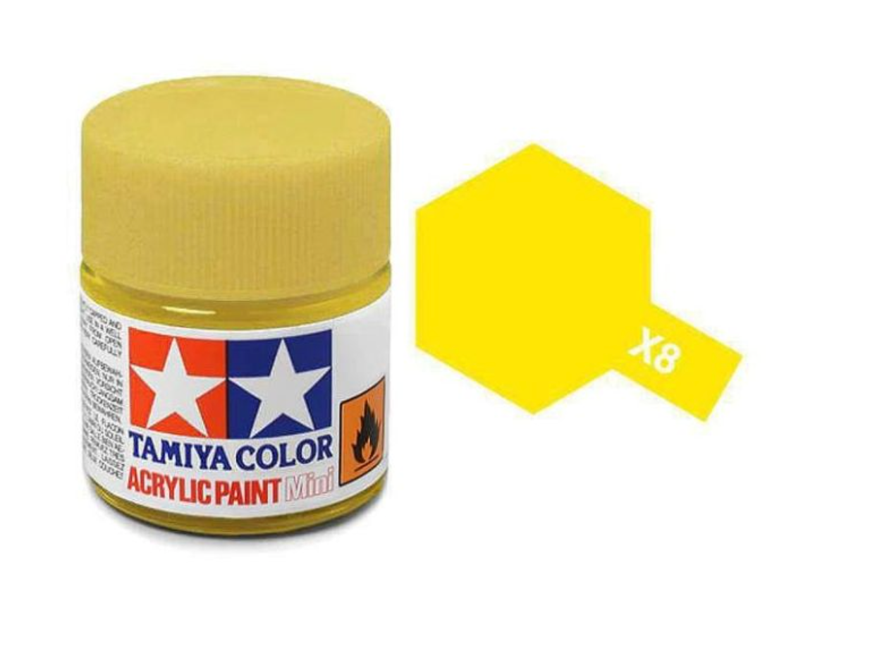 Tamiya X8 - 10ml Lemon Yellow