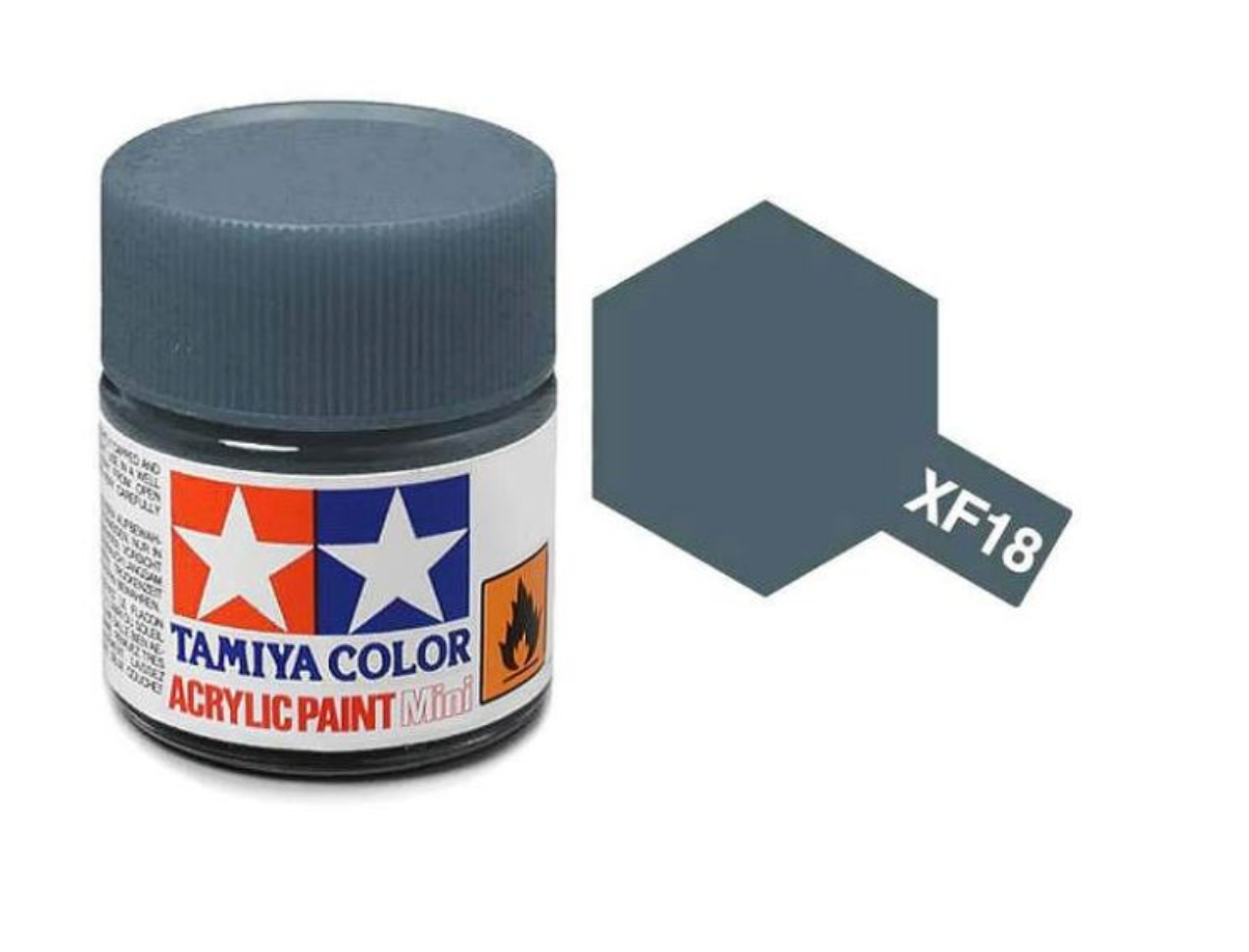Tamiya XF18 - 10ml Medium Blue