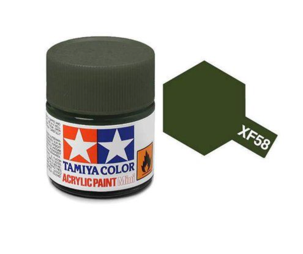 Tamiya XF58 - 10ml Olive Green