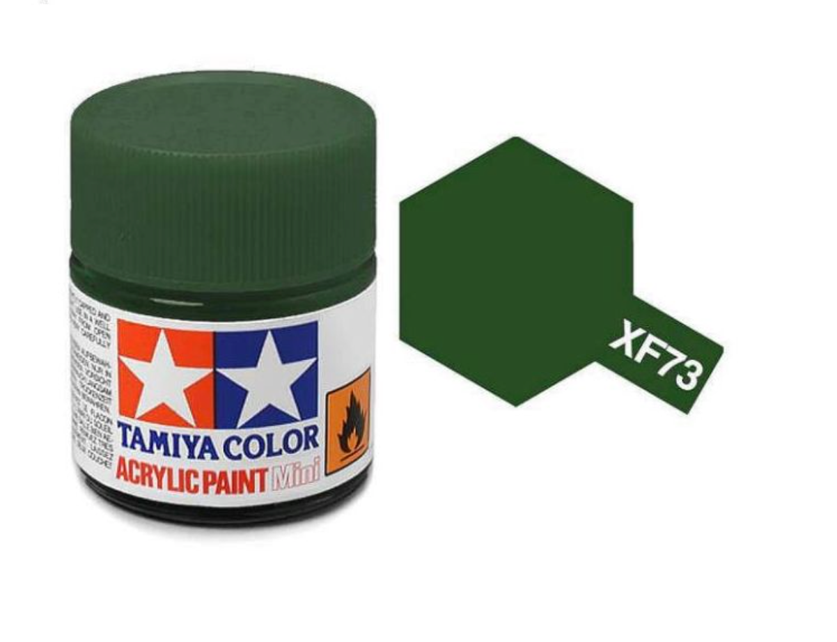 Tamiya XF73 - 10ml Acrylic Dark Green (JGSDF)